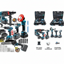 Maxstar 48V 5’li Set , Darbeli Matkap , Vidalama ,  Zincir Testere , Somun Sıkma , Taşlama