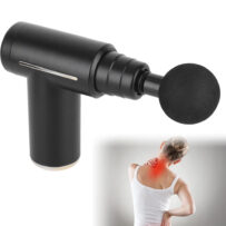 Darbeli Titreşimli Şarjlı Sporcu Masaj Tabancası Masaj Aleti Kas Rahatlatıcı Egzersiz Alet